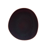 Assiette de présentation Nympheas  - bleue - 32cm