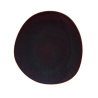 Assiette plate Nympheas - bleue - 28cm