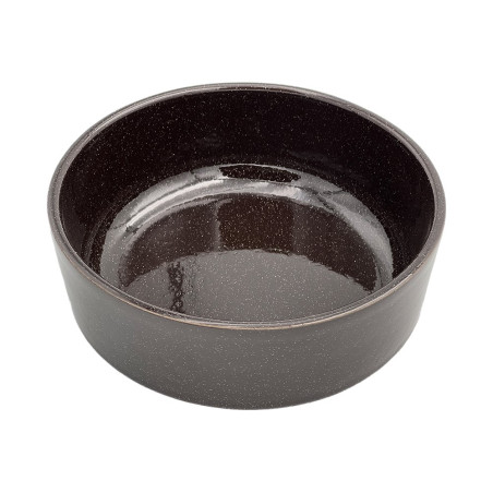 Contenant rond Subtile Poh Key noir -  Ø19 cm