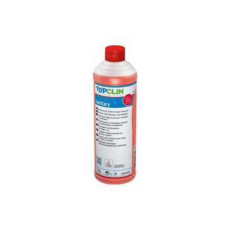 Top Clin des sanitary - nettoyant- désinfectant pour les toilettes - flacon 1L
