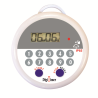 Minuteur électronique 99mn/99sec étanche Ø8cm