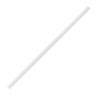 Paille en papier individuelle col. blanc Ø6x20 cm