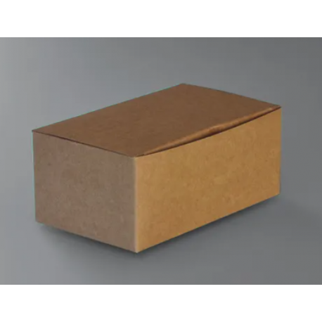 Boîte à déjeuner 22,8x12,4x7,8 cm en kraft brun