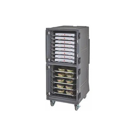 Conteneur isotherme 10 bacs GN 1/1 - ext. 559x864x1702 mm - module chaud 510W - module froid 327W