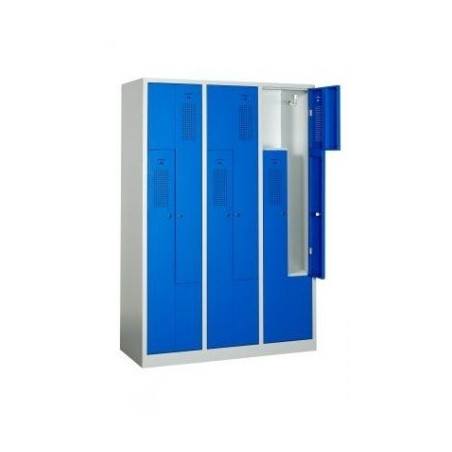 Vestiaire 32/L6P - 6 personnes - 1185x500x1800 mm