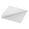 Serviette 2 plis 40x40 cm à usage unique Blanc