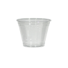 Pot à dessert 26,6cl Ø9,26x7,1 cm en APET transparent