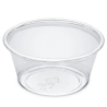 Pot à sauce charnière 6cl Ø6,2x2,6 cm en PP transparent