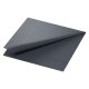 Serviettes noires 40x40 cm - 2 plis