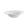 Assiette à pâtes grand bassin Perla 24cm porcelaine blanche