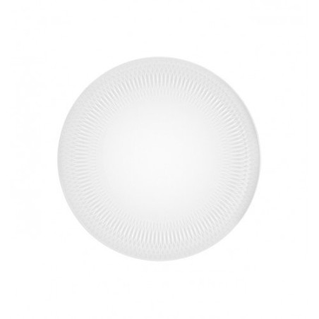 Assiette plate à dessert Utopia 23cm porcelaine blanche