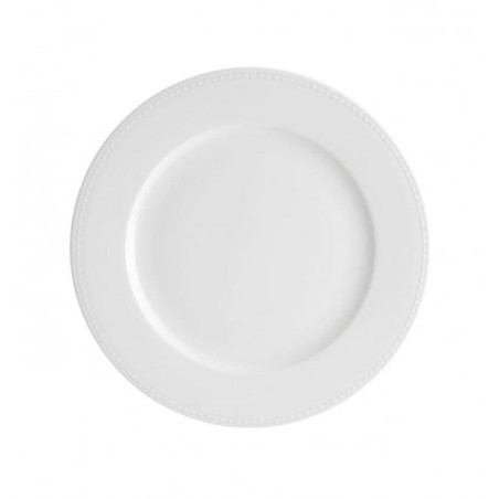 Assiette à pain Perla 17cm porcelaine blanche