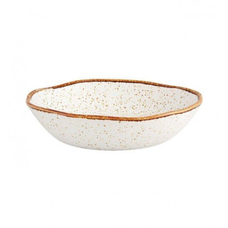 Assiette creuse Rustic Blend 22cm grès