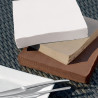 Serviette ouate 38x38 cm 2 plis grège - 100 pièces