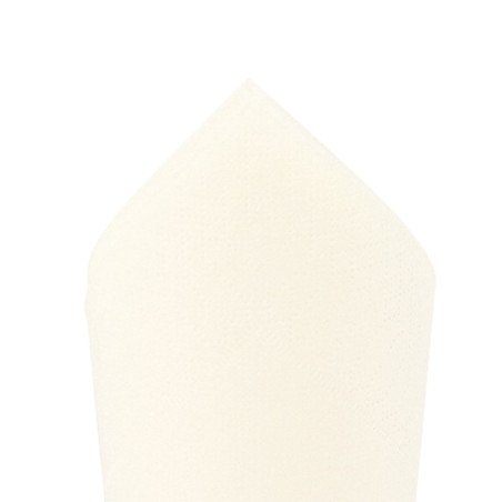 Serviettes ouate pure cellulose - couleur blanc - 38x38 cm