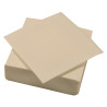 Serviette ouate 38x38 cm double point ivoire