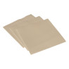 Serviette ouate 38x38 cm double point ivoire - 50 pièces