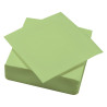 Serviette ouate 38x38 cm double point vert anis