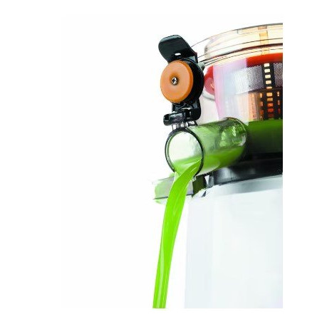 Extracteur de jus 500ml ultra silencieux à rotation lente 240W 230V mono - 2 bols de 1L inclus