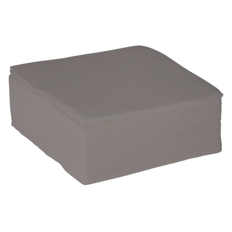 Serviette ouate 38x38 cm double point anthracite