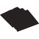 Serviette ouate 38x38 cm double point noir