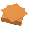 Serviette ouate 38x38 cm double point Orange