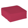 Serviette ouate 38x38 cm double point fuchsia - 50 pièces