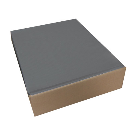 Set de table papier 30x40 cm Symphonie papier gaufré 1 pli ciment