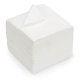 Serviette ouate 30x30 cm Harmonie 2 plis 100% pure ouate blanc