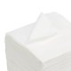 Serviette ouate 30x30 cm Harmonie 2 plis 100% pure ouate blanc