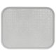 Plateau fast food gris en polypro incassable - 46x36 cm