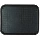 Plateau fast food noir en polypro incassable - 46x36 cm