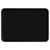 Plateau manutention noir en polypro incassable - 60x40cm
