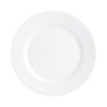 Assiette plate Nova Aquitania 15,5cm en opale blanc