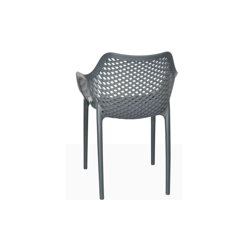 Fauteuil Air XL - noir - 3,8 kg - hauteur assise 44 cm - 57x60x81 cm
