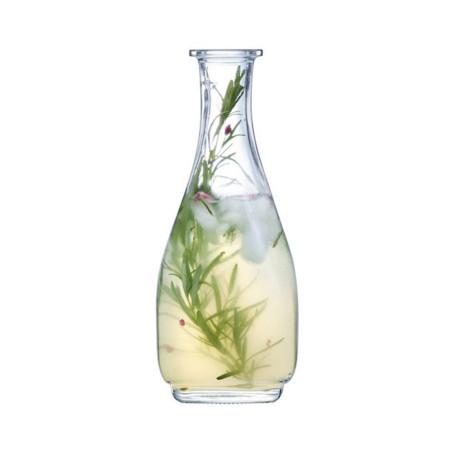 Carafe carrée 1 litre sans bouchon